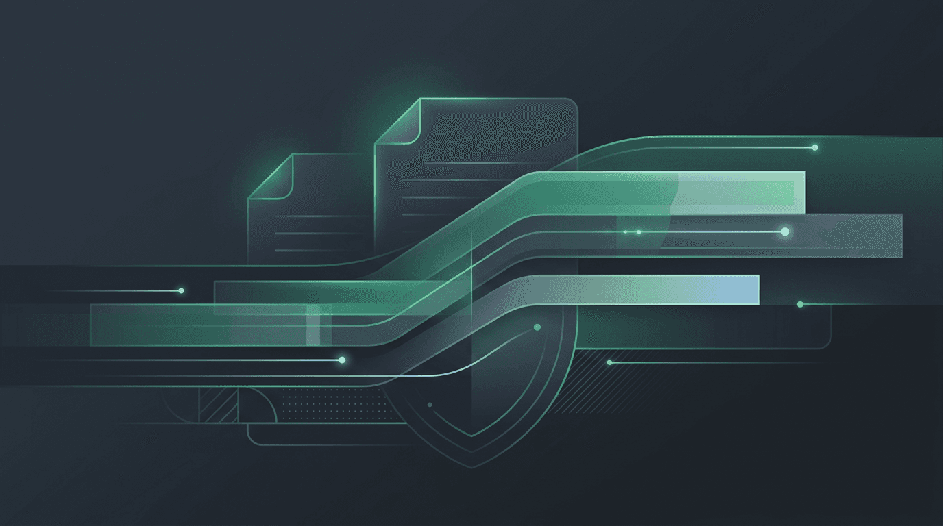 Abstract illustration suggesting steady contracted cash flows and resilience.
