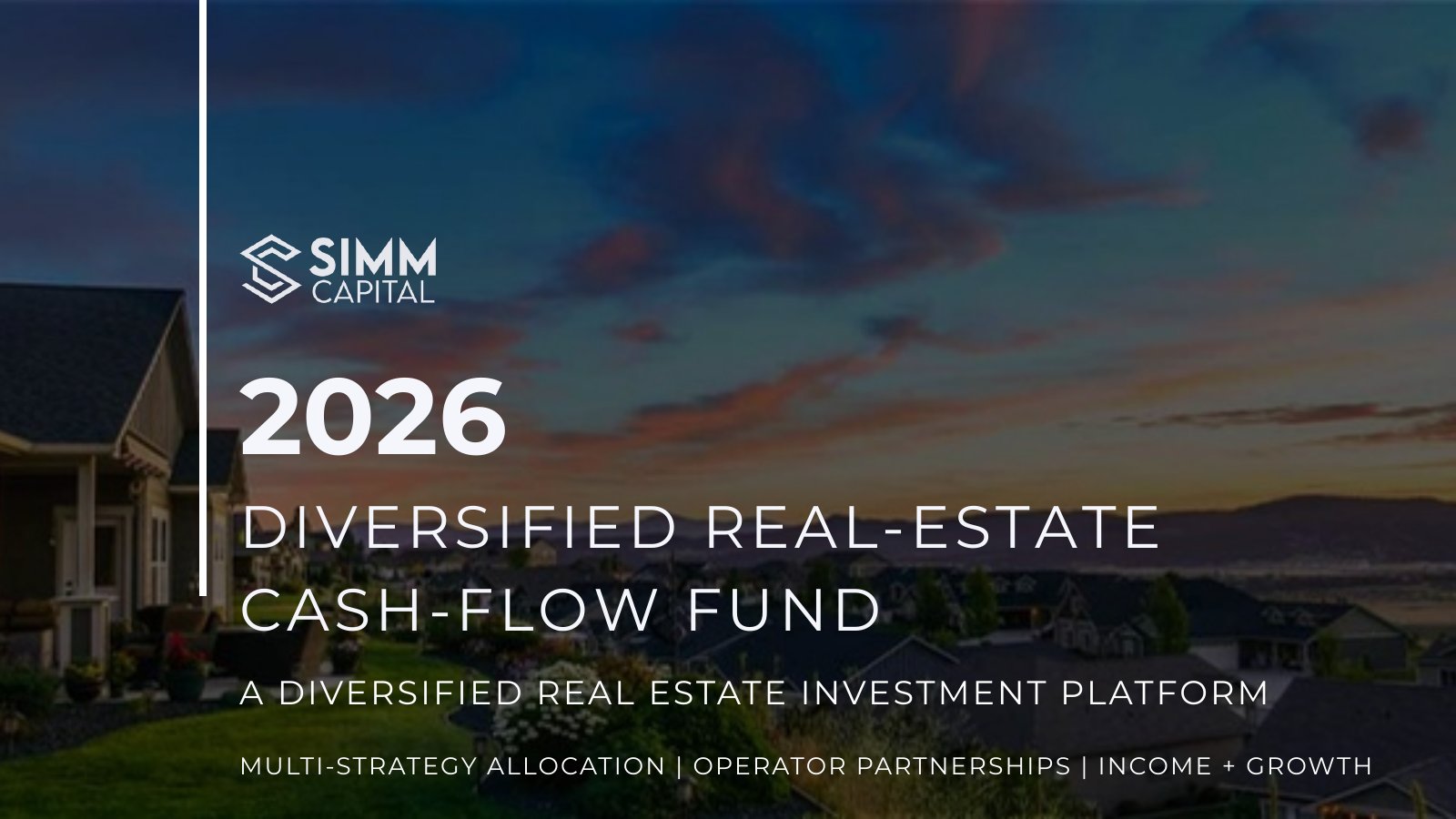 2026 Diversified Real-Estate Cash-Flow Fund